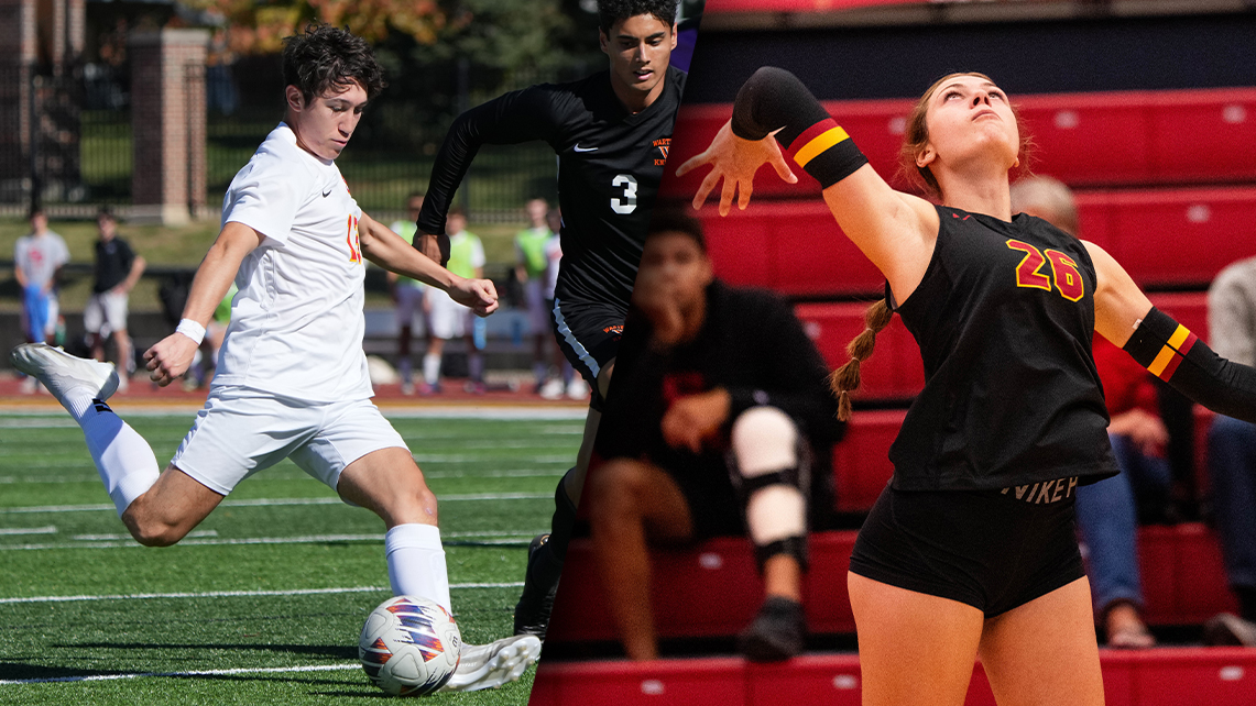 Zach Kline (left) and Emily Williams (right)