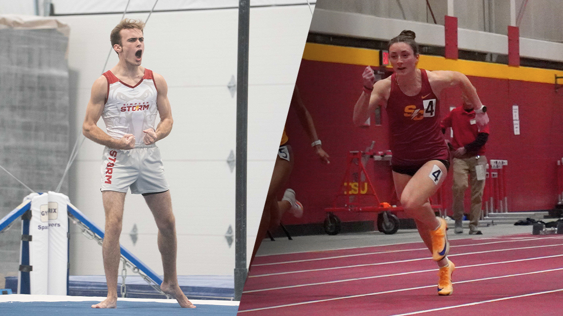 Jake Smith (left, photo by Frank Novak) and Emma Cooper (right)