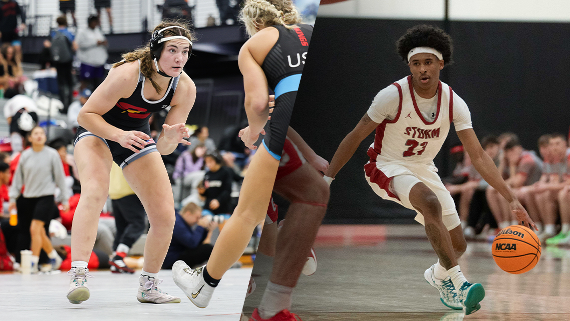 L to R: Keeley Kehrli (photo by Allix Nicholson) and Cam Henderson (photo by Frank Novak)