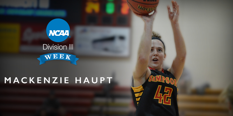 Division III Week Profile: MacKenzie Haupt