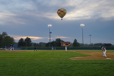 Baseball game suspended