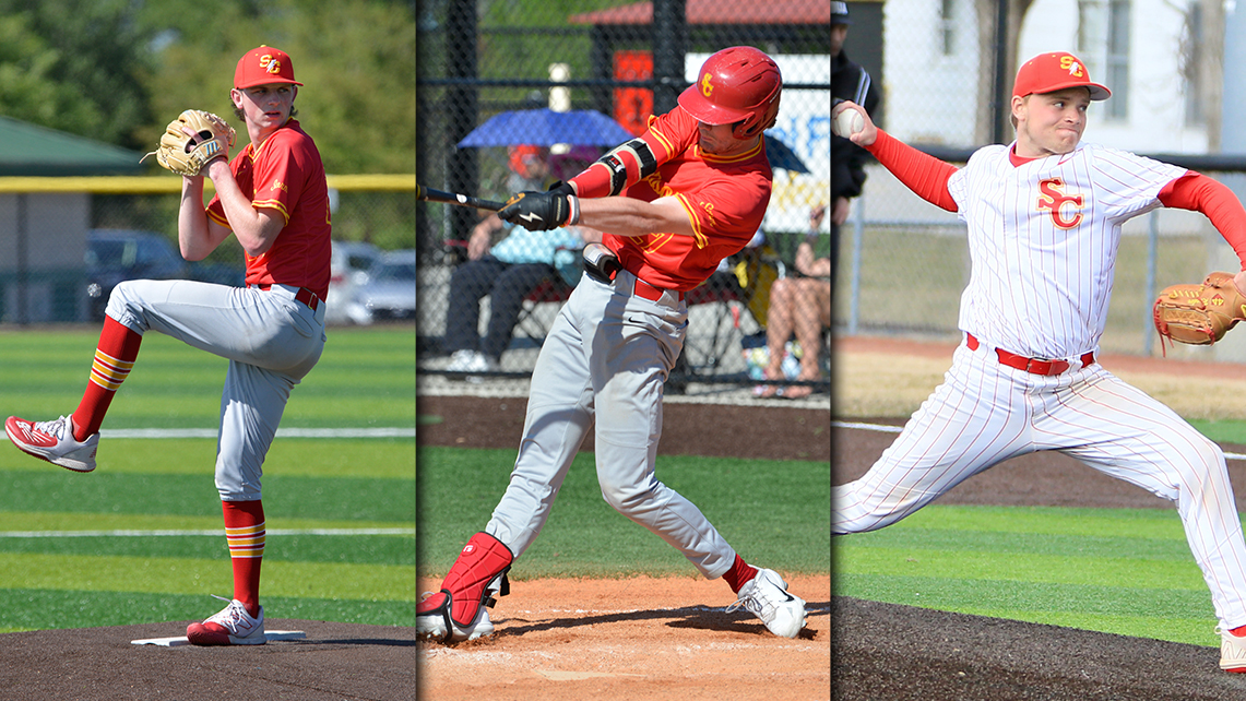L to R: Trey Castile, Brady Held, Mitchell Roeder