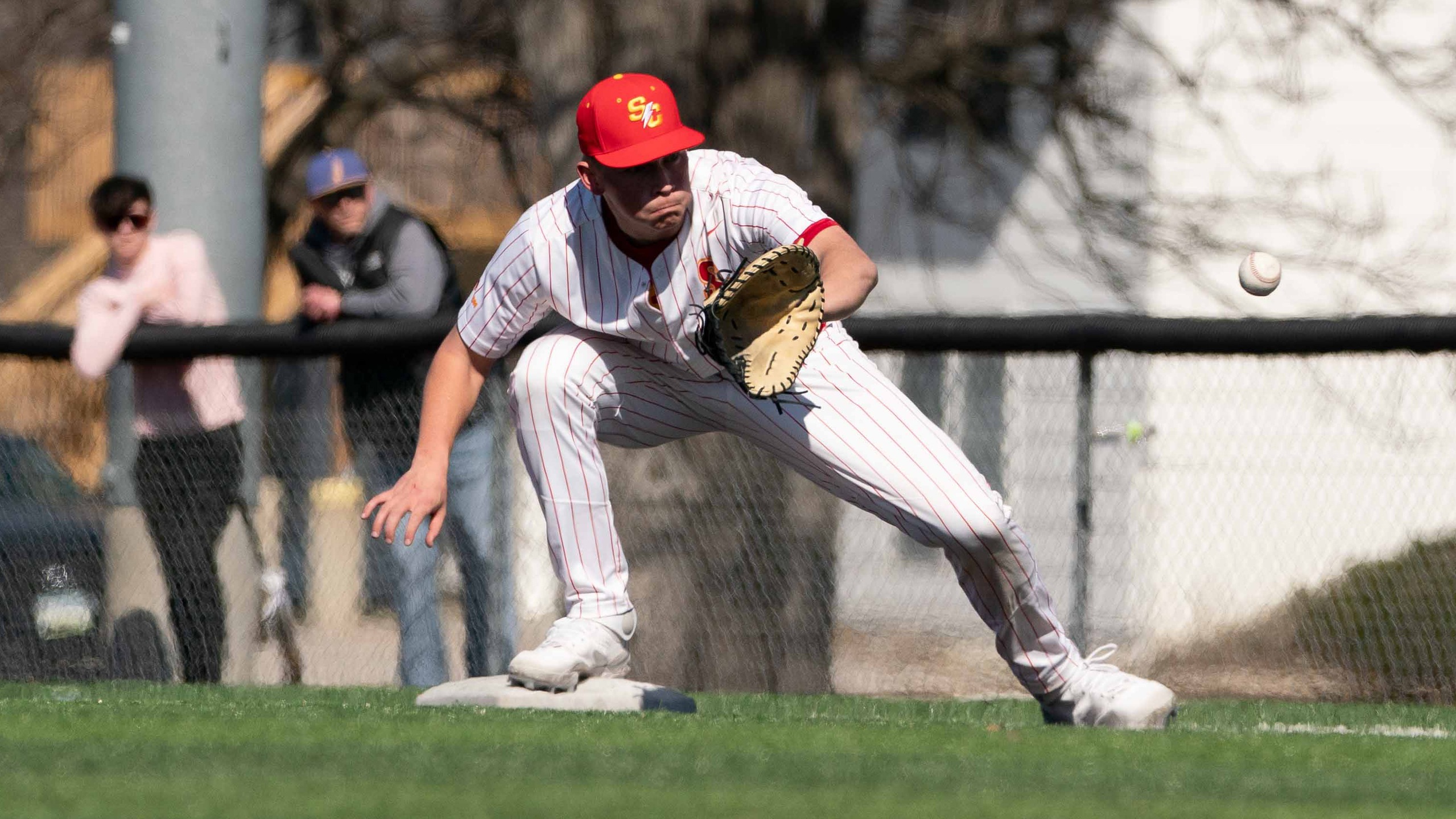 Sophomore Nate Cagley (photo by Frank Novak)