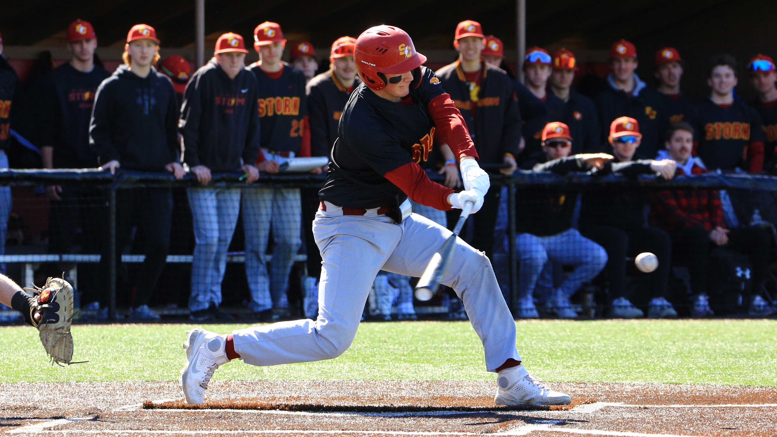 Junior Nate Cagley (photo by Jared Oosterhuis)