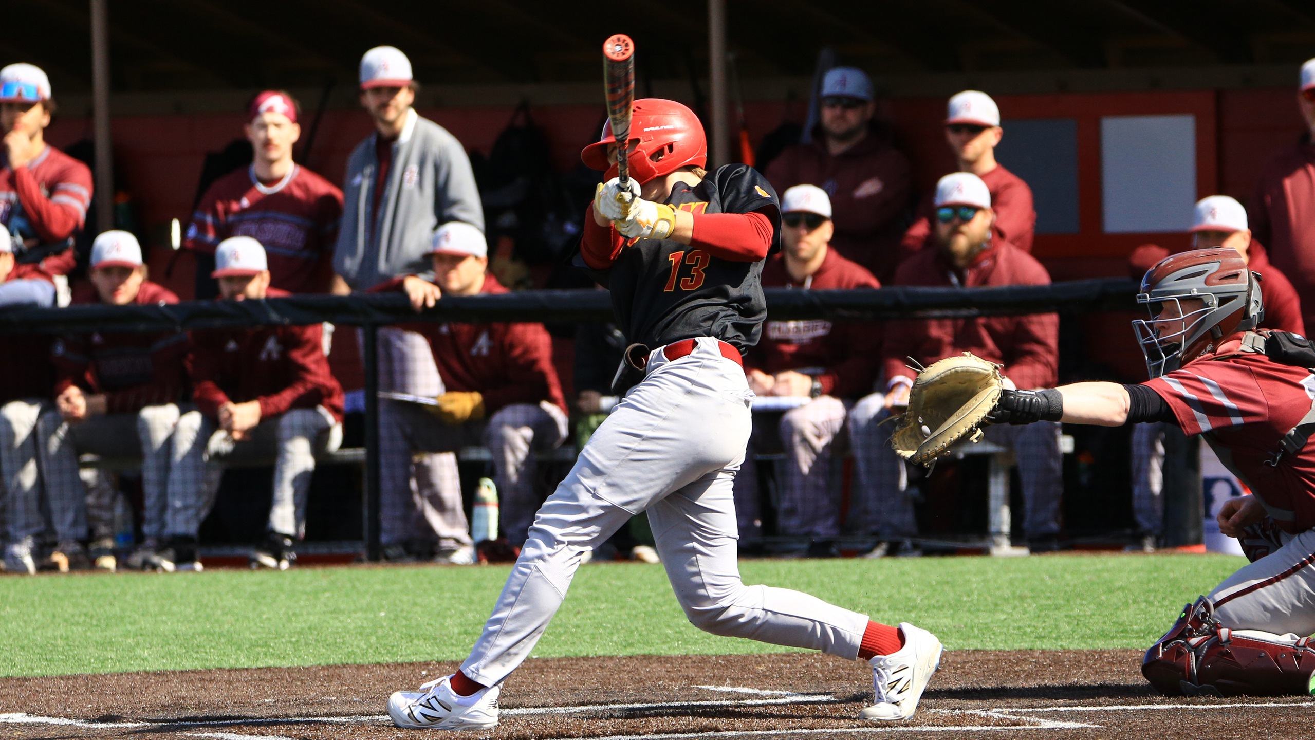 Junior Sam Campin (photo by Jared Oosterhuis)