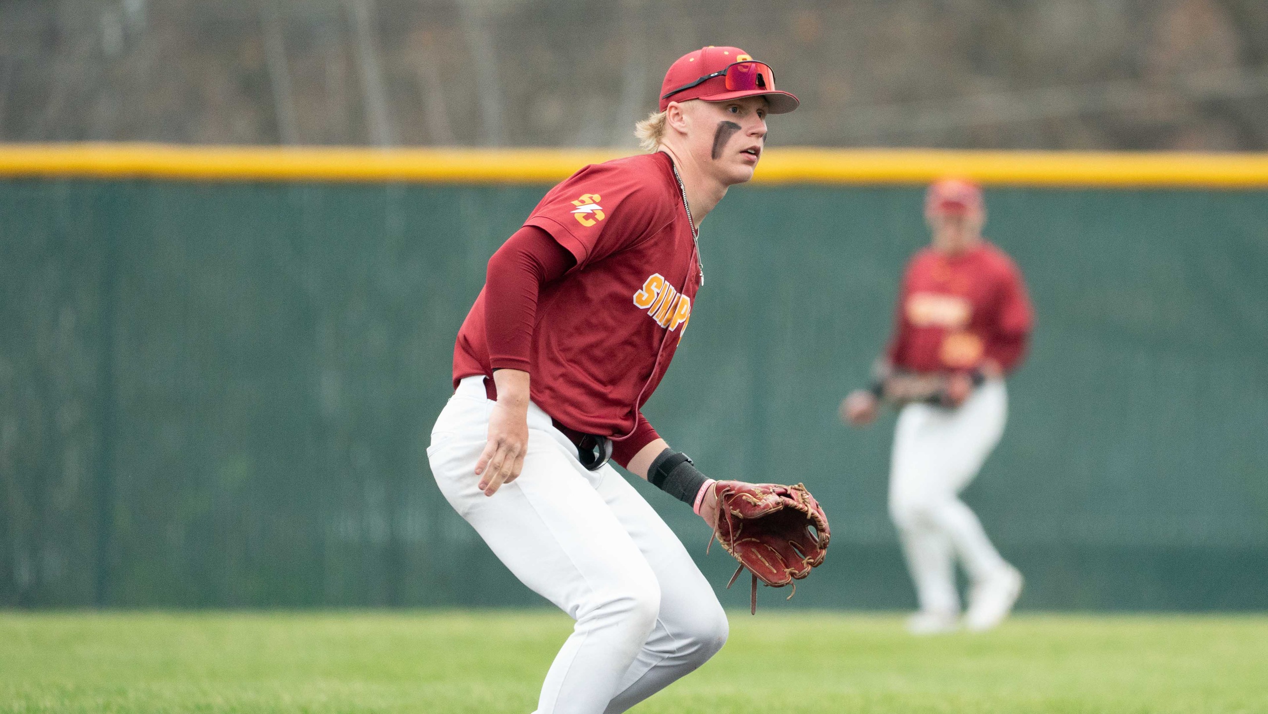 Junior Drew Carlson (photo by Frank Novak)