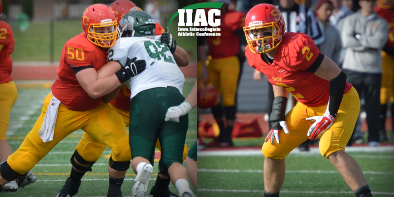 Meyer, Abernathy headline football all-IIAC selections