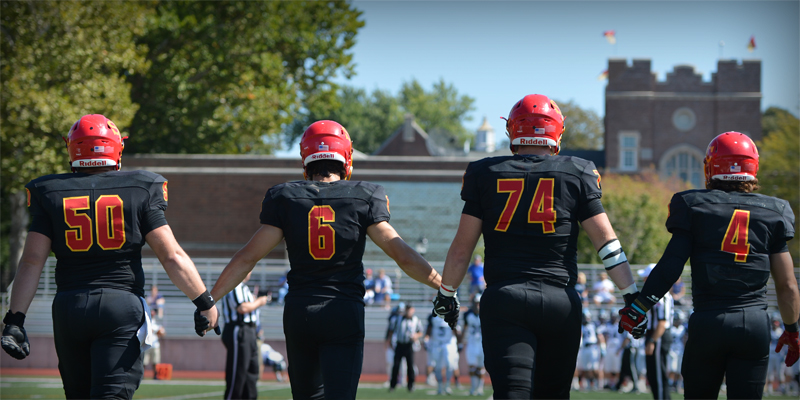 Seven football players earn membership into Hampshire Honor Society
