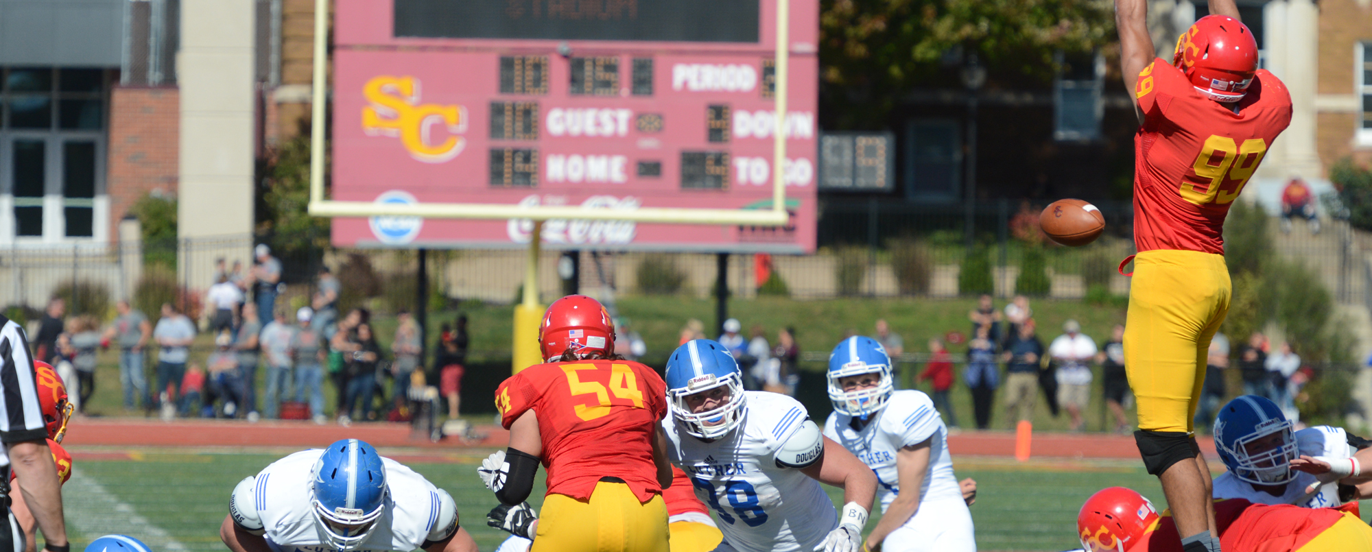 Storm can't slow Luther ground game in 24-17 loss