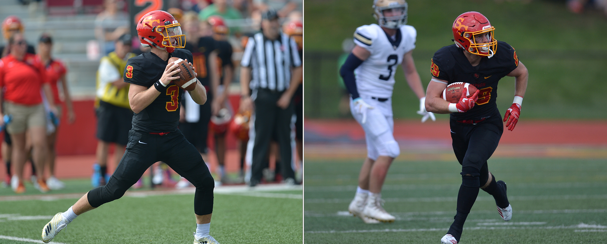 Tanner Krueger (left) and Ryan Lehr