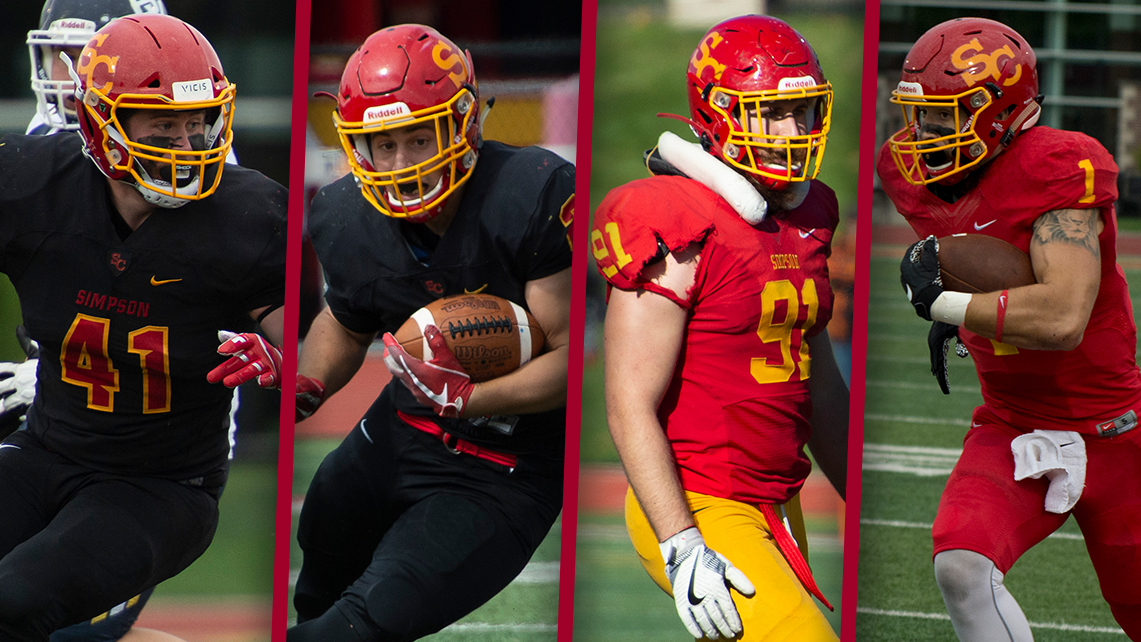 From left: Joe Weppler, Joe Meyer, Trey Chumbley, Sam Bartlett