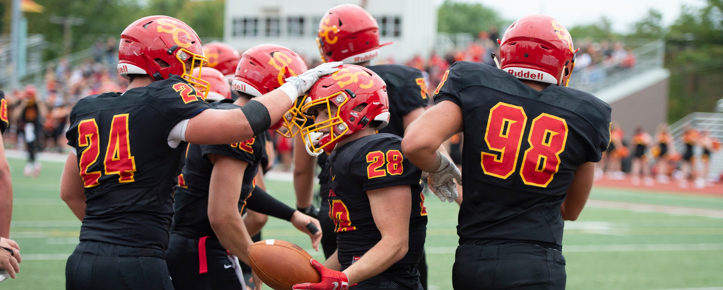 Ben Schiltz (24), Noah Bruckner (28) and Jeramy Randol (98).
