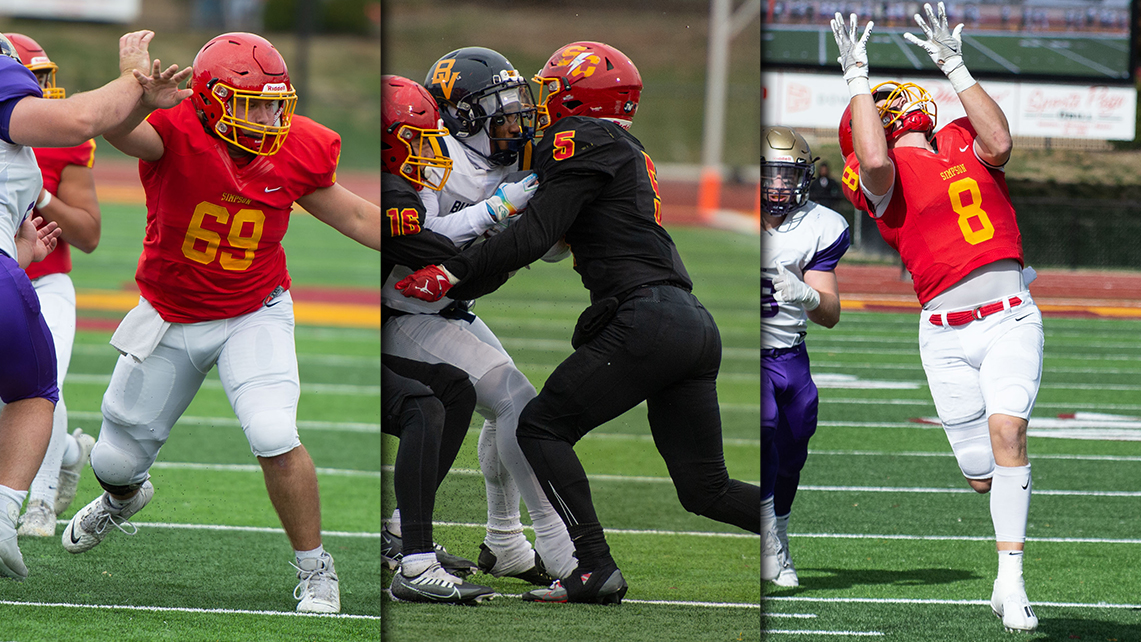 (L to R) Joe Bream, Keegan Grimes, Reed Worth