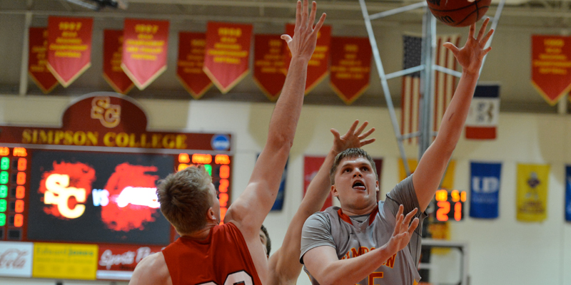 Olson's career game can't offset sharp-shooting Central in loss