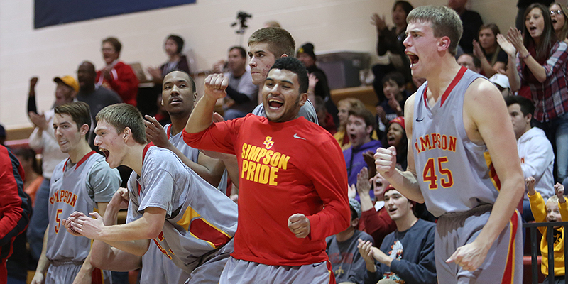 Men's basketball uses big second half to beat North Central