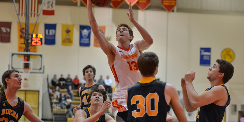 Gretzky's 14, swarming defense give Storm men 74-57 win over Buena Vista