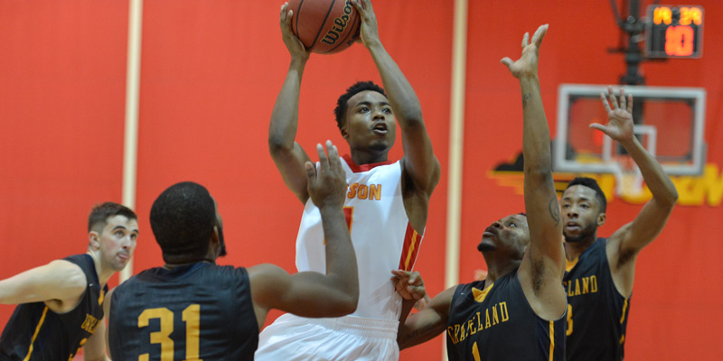 3-ball powers men's basketball to season-opening win