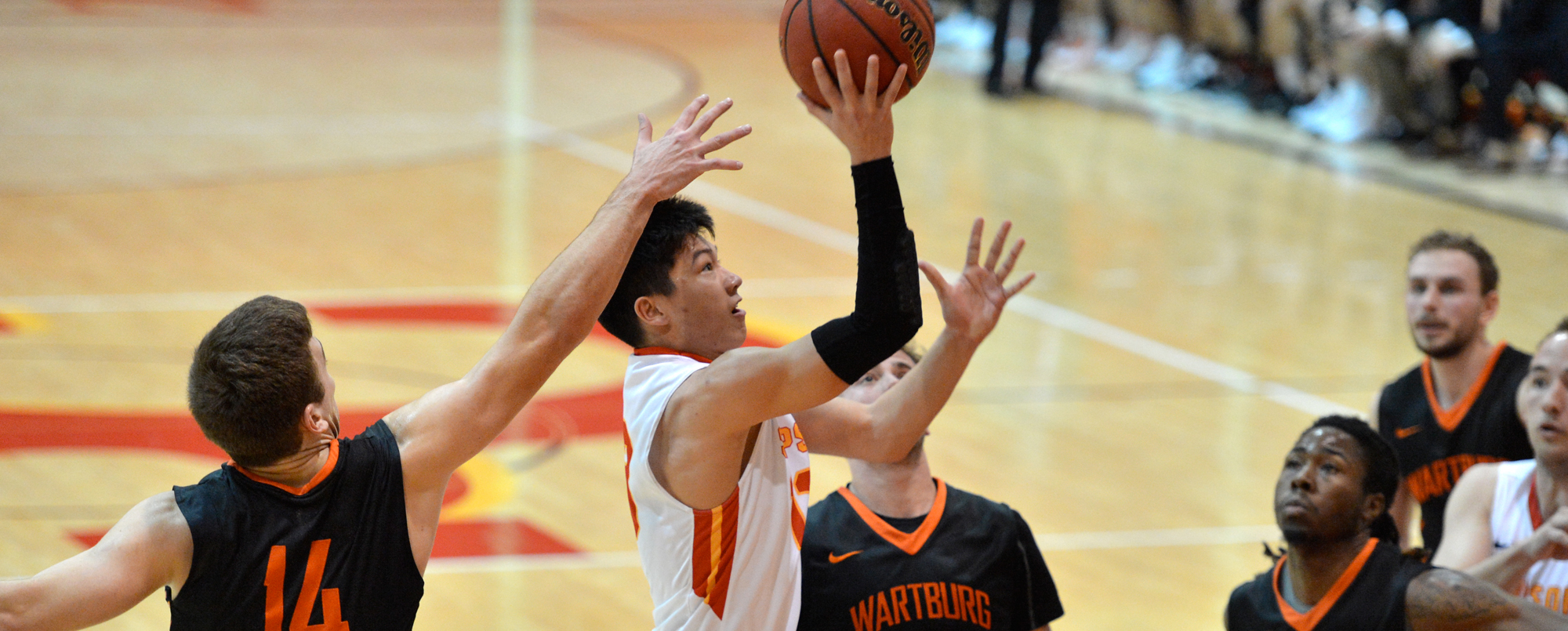 Ben Rajewski and the Storm begin the Las Vegas Hoopla on Tuesday.