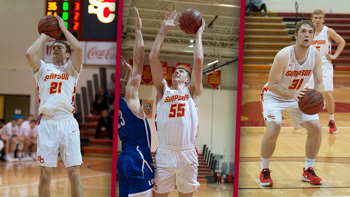 Conor Riordan, Adam Reiter and Kyle Wagner