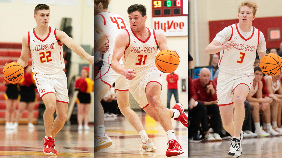 From left to right: Easton Darling, Andrew Gibb, and Jack Hutchinson (photos by Frank Novak)