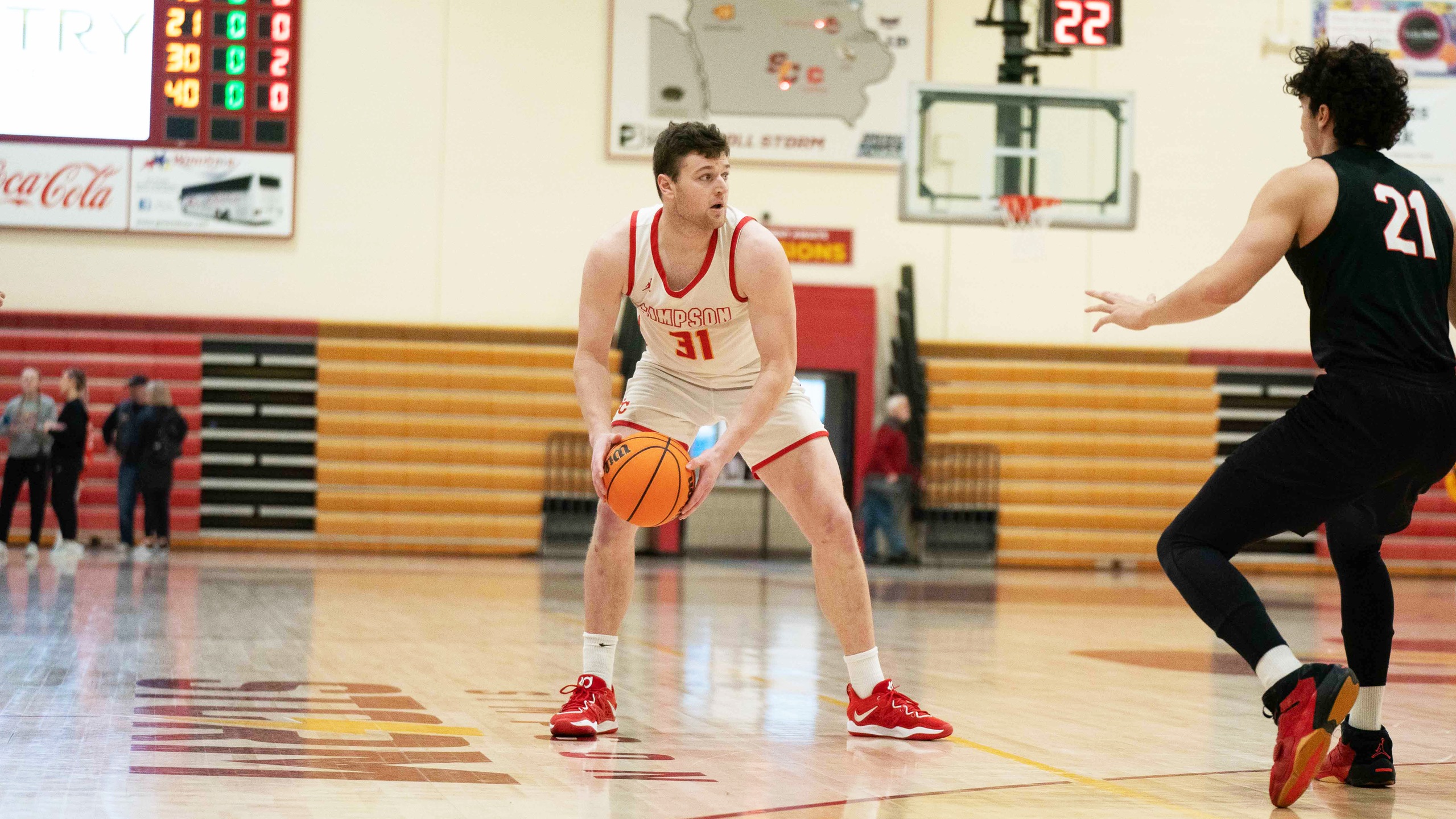 Senior Andrew Gibb (photo by Frank Novak)
