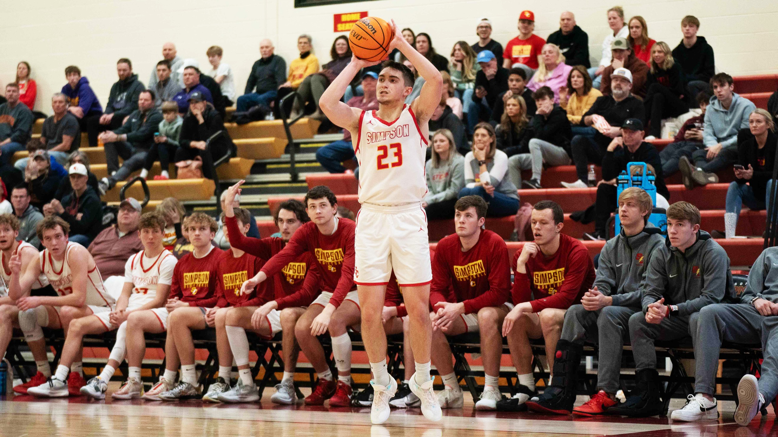 Senior Andrew Curran (photo by Frank Novak)