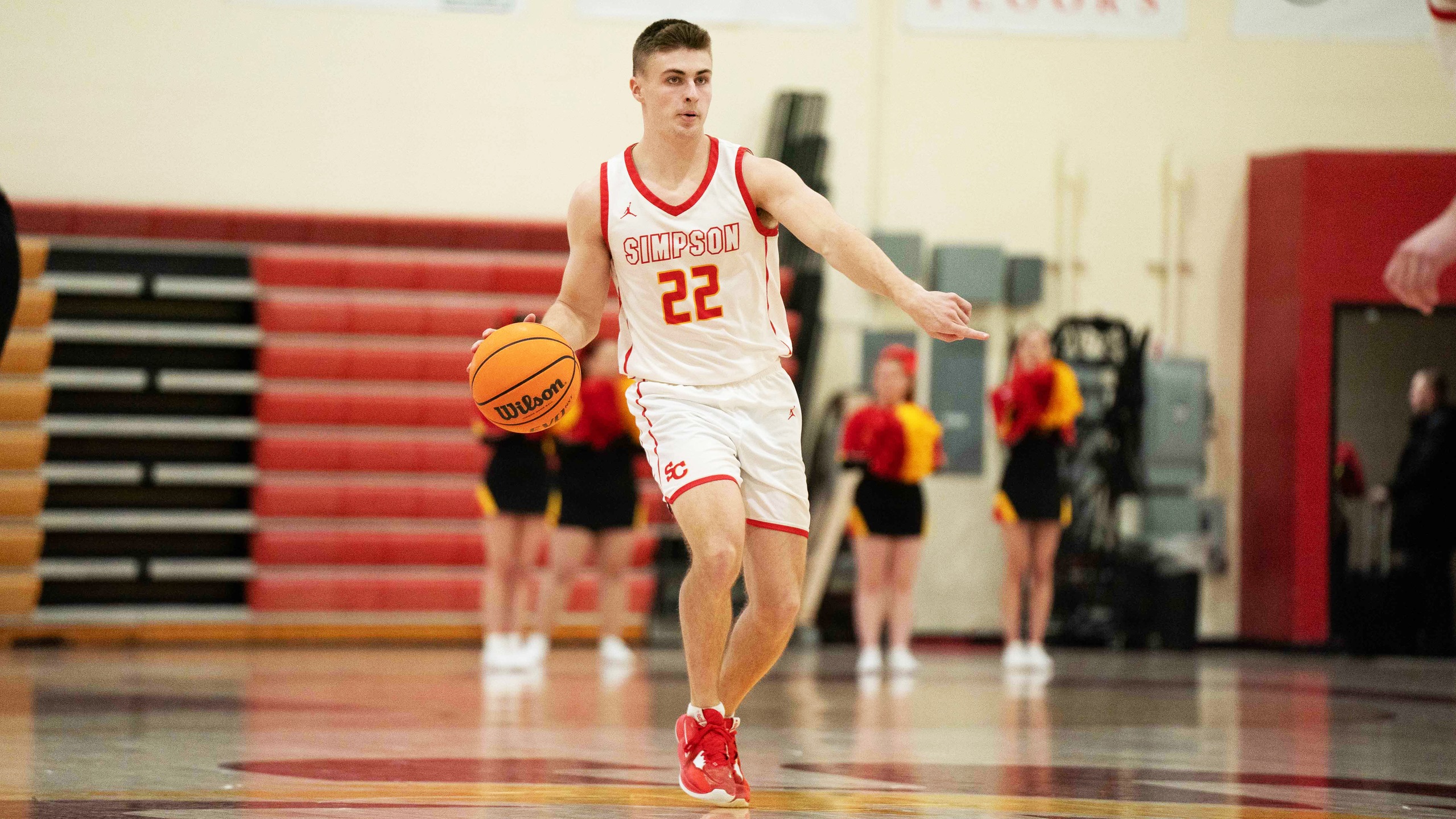 Senior Easton Darling (photo by Frank Novak)