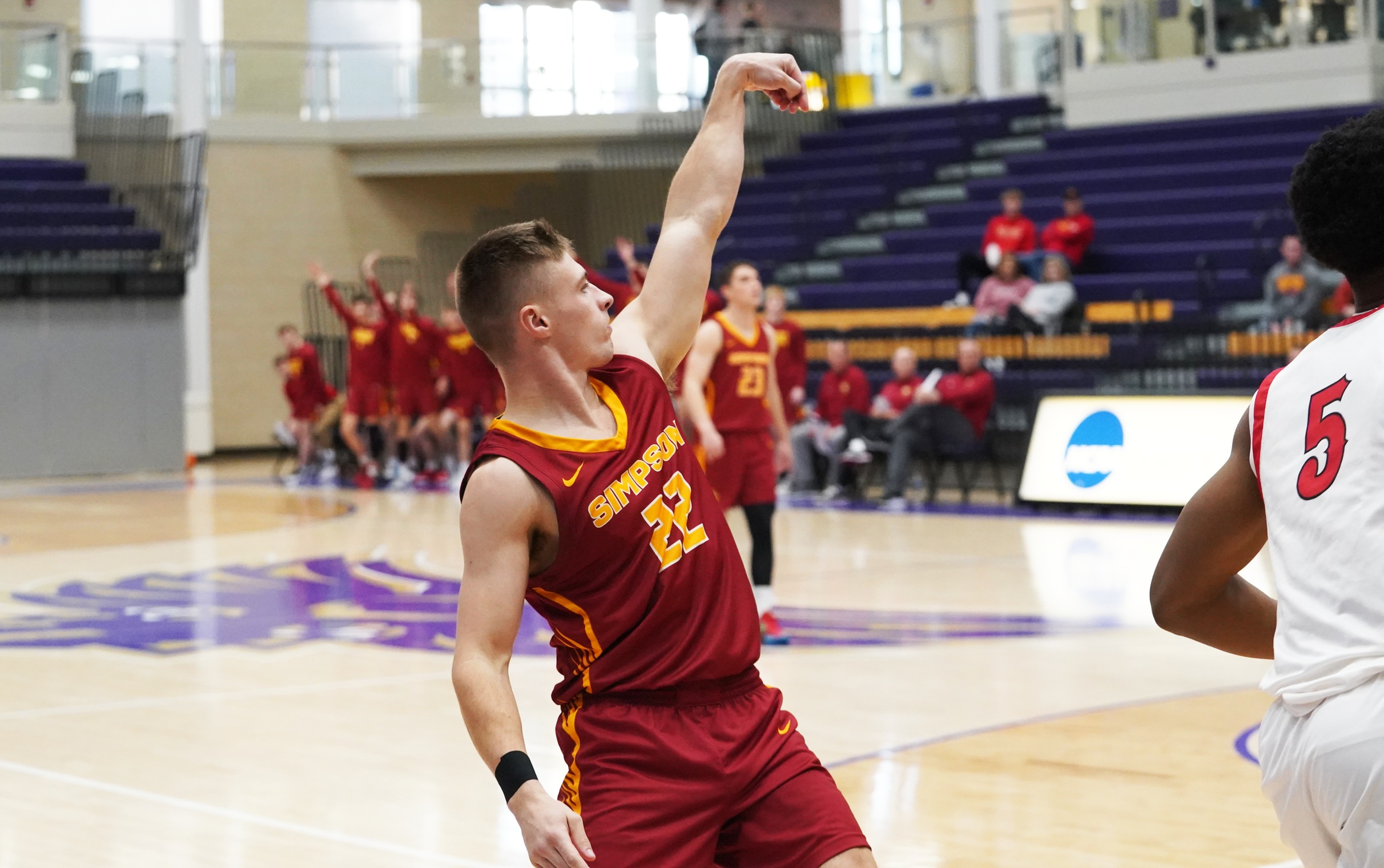 Senior Easton Darling (photo courtesy of Loras Athletics)