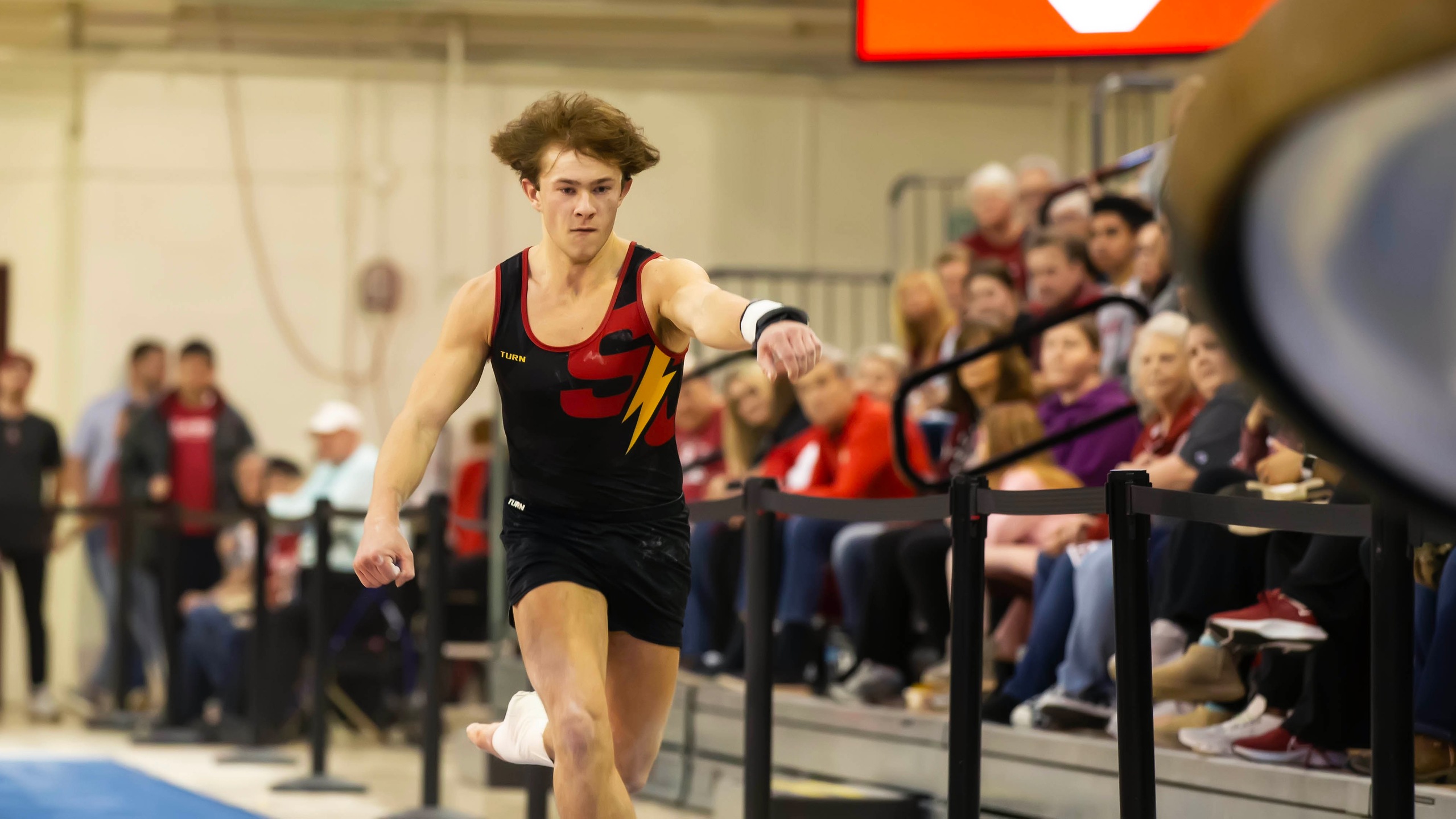 Freshman Camden Bontempo (photo by Roland Barrett)