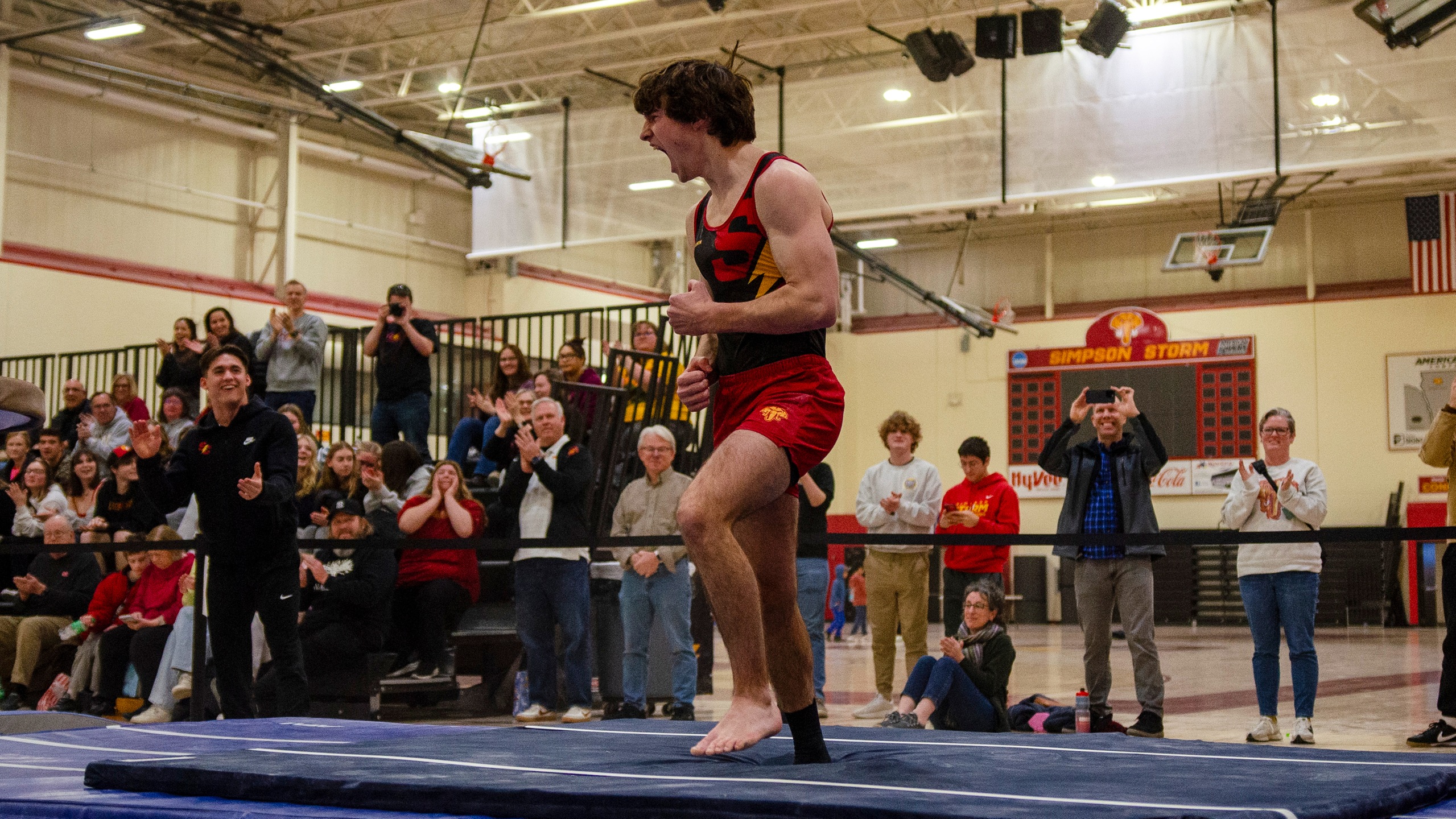 Freshman Braxton Jones (photo by Morgan Rosenbeck)