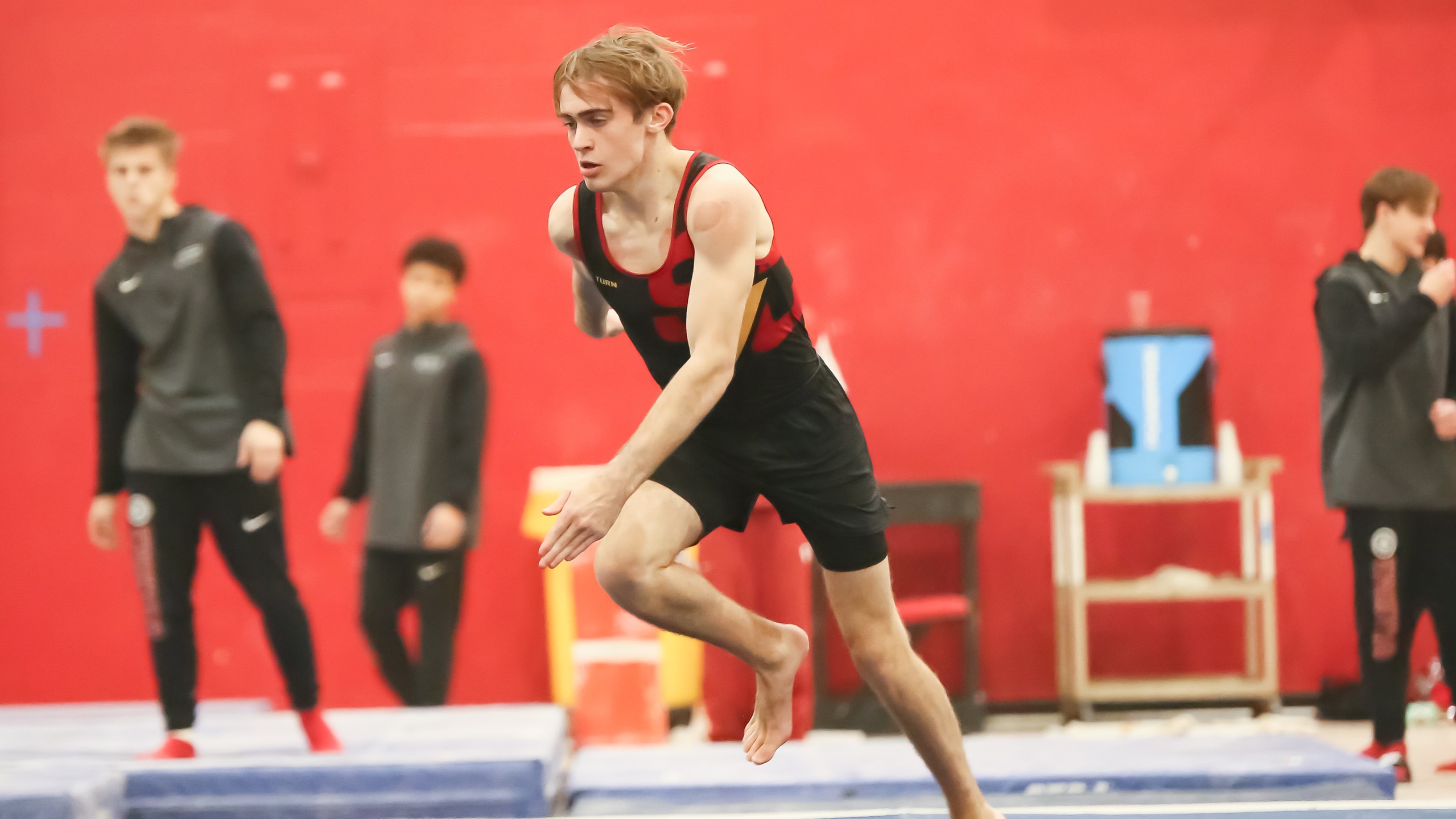 Sophomore Jake Smith (photo by Jared Oosterhuis)