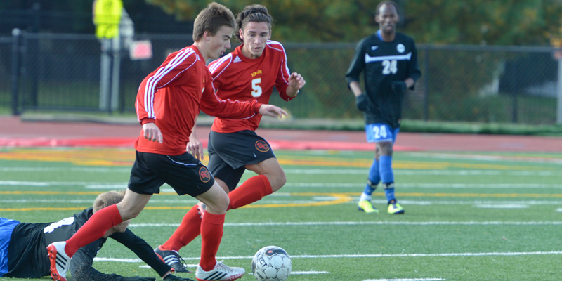 Men's soccer puts "best foot forward" in loss