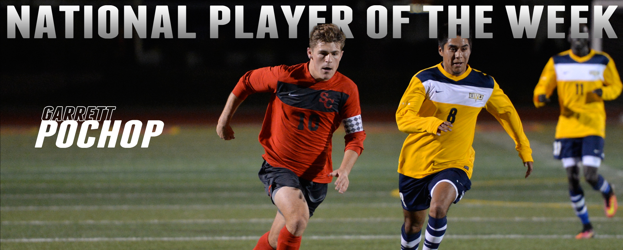 Pochop named conference, national player of the week