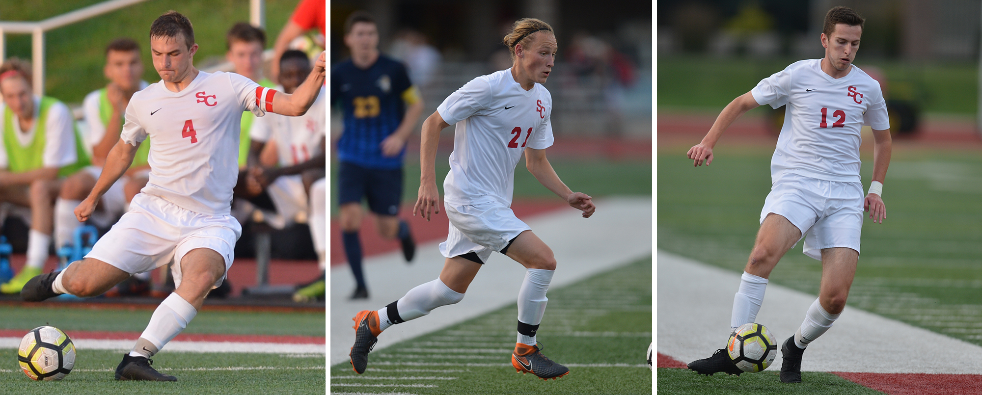 From left: Jack Arndt, Ian Dean, Connor Robson