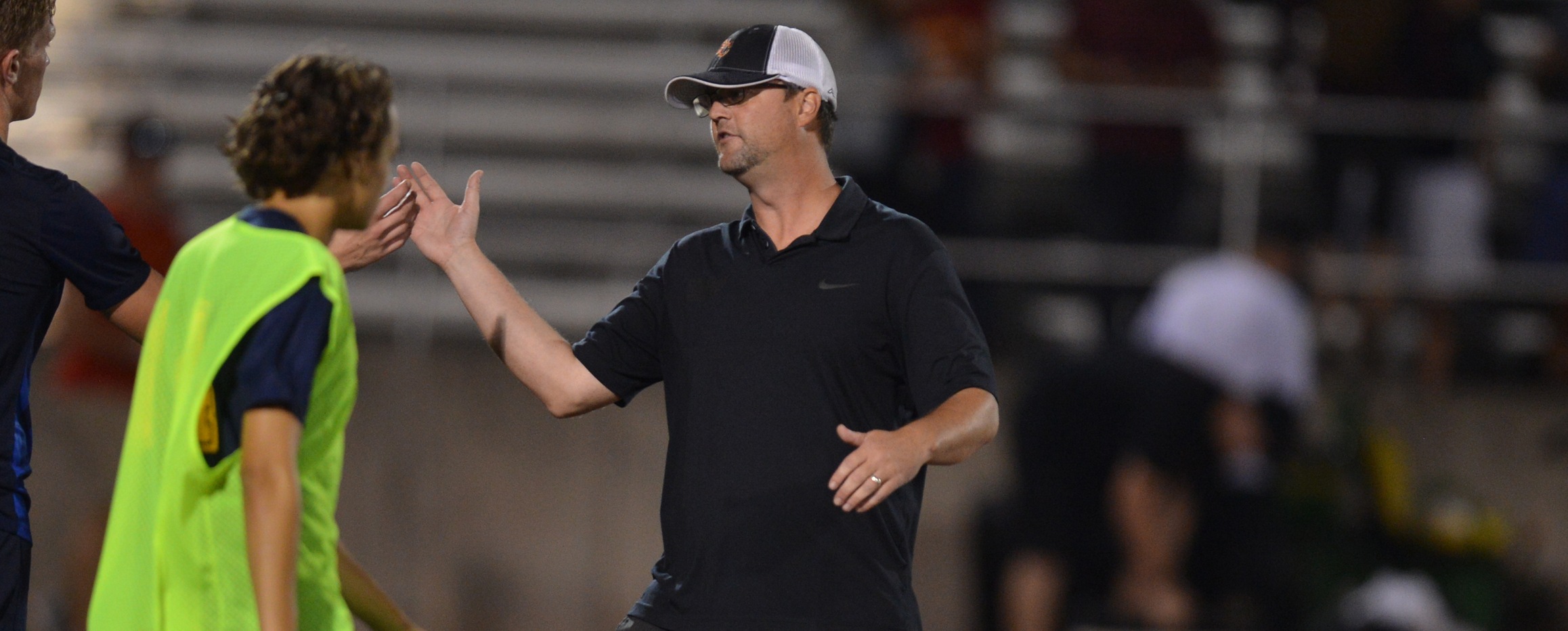Head coach Rick Isaacson captured his 100th career victory on the Simpson sideline in nine seasons.