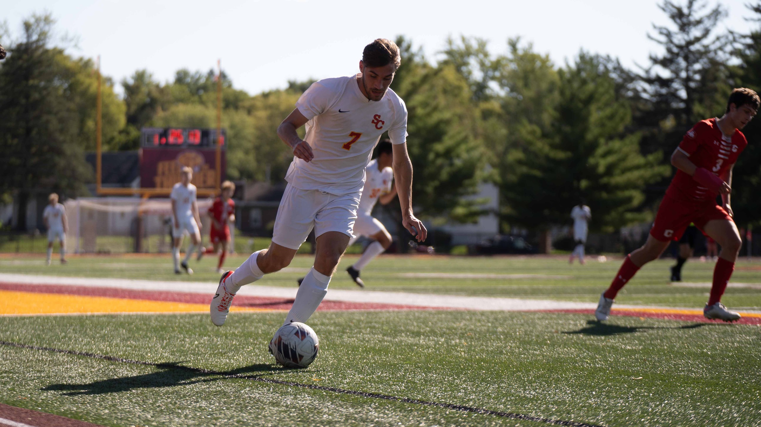 Senior Andrew Russell (photo by Frank Novak)
