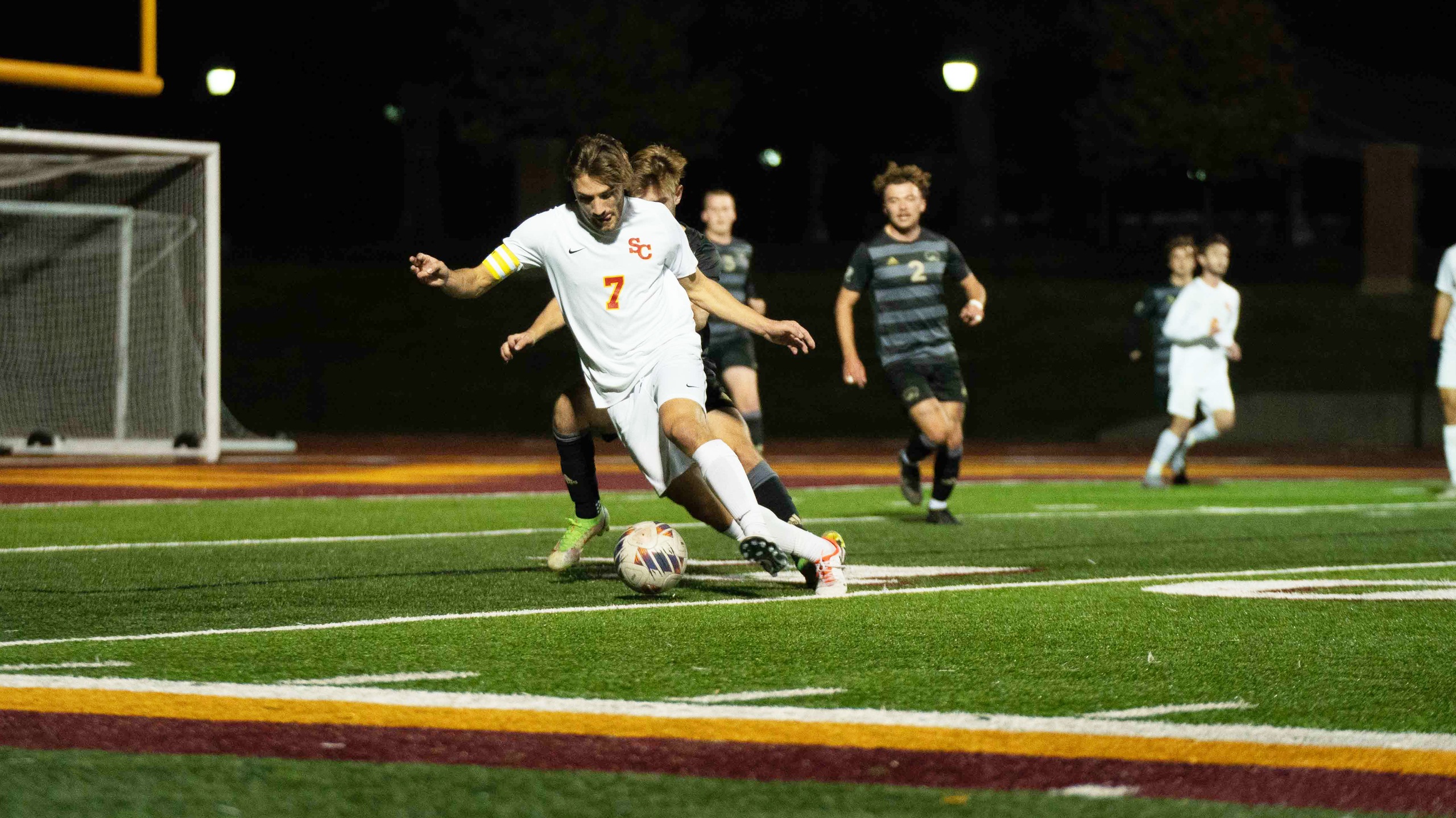 Senior Andrew Russell (photo by Frank Novak)