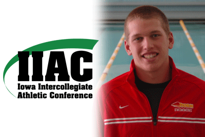 Schmidt named IIAC Performer of the Week