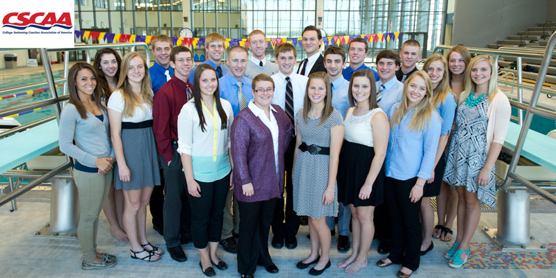 Swimming and diving teams achieve Scholar All-America status