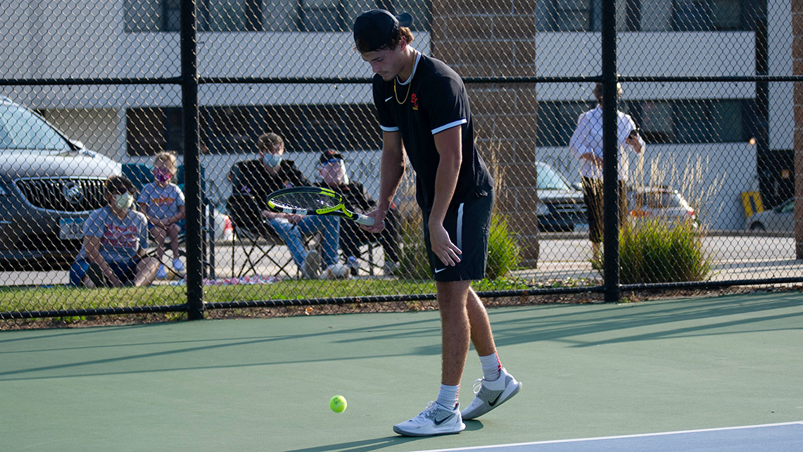 Sophomore Aaron Price. Photo by Corinne Thomas