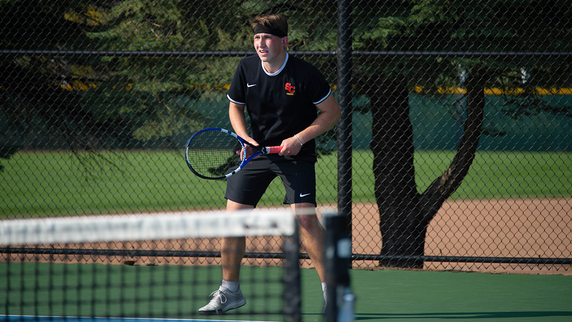 Sophomore Ethan Humble
