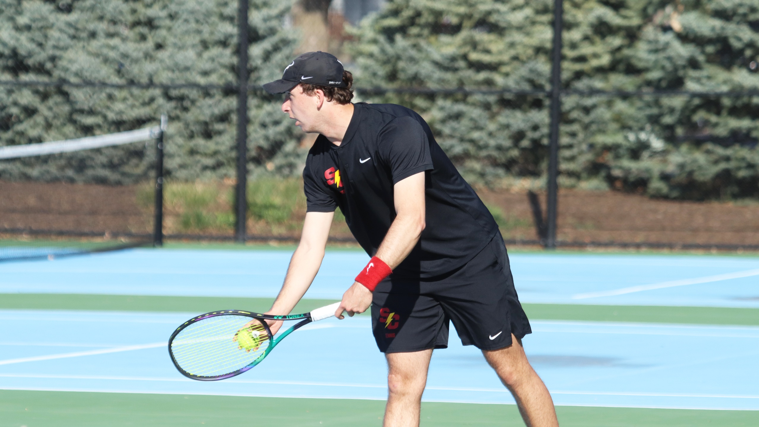Sophomore Grant Love (photo by Abby Hintz)