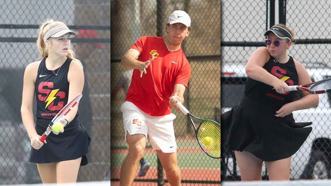 L to R: Coilee Hynek, Grant Love, Anna Schewe