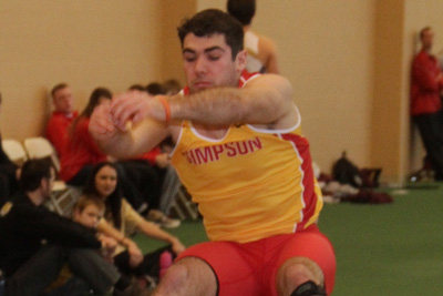 Schott's triple jump leads Simpson at UNI