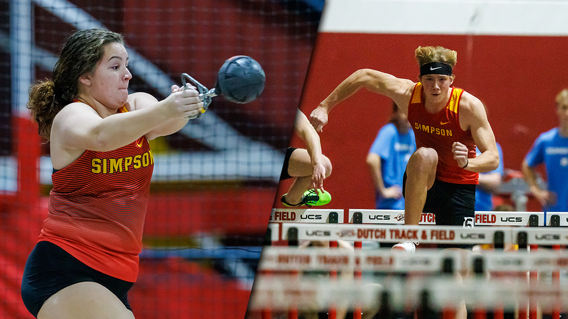Sydney McCarron (L) and Max Cleveland (R)