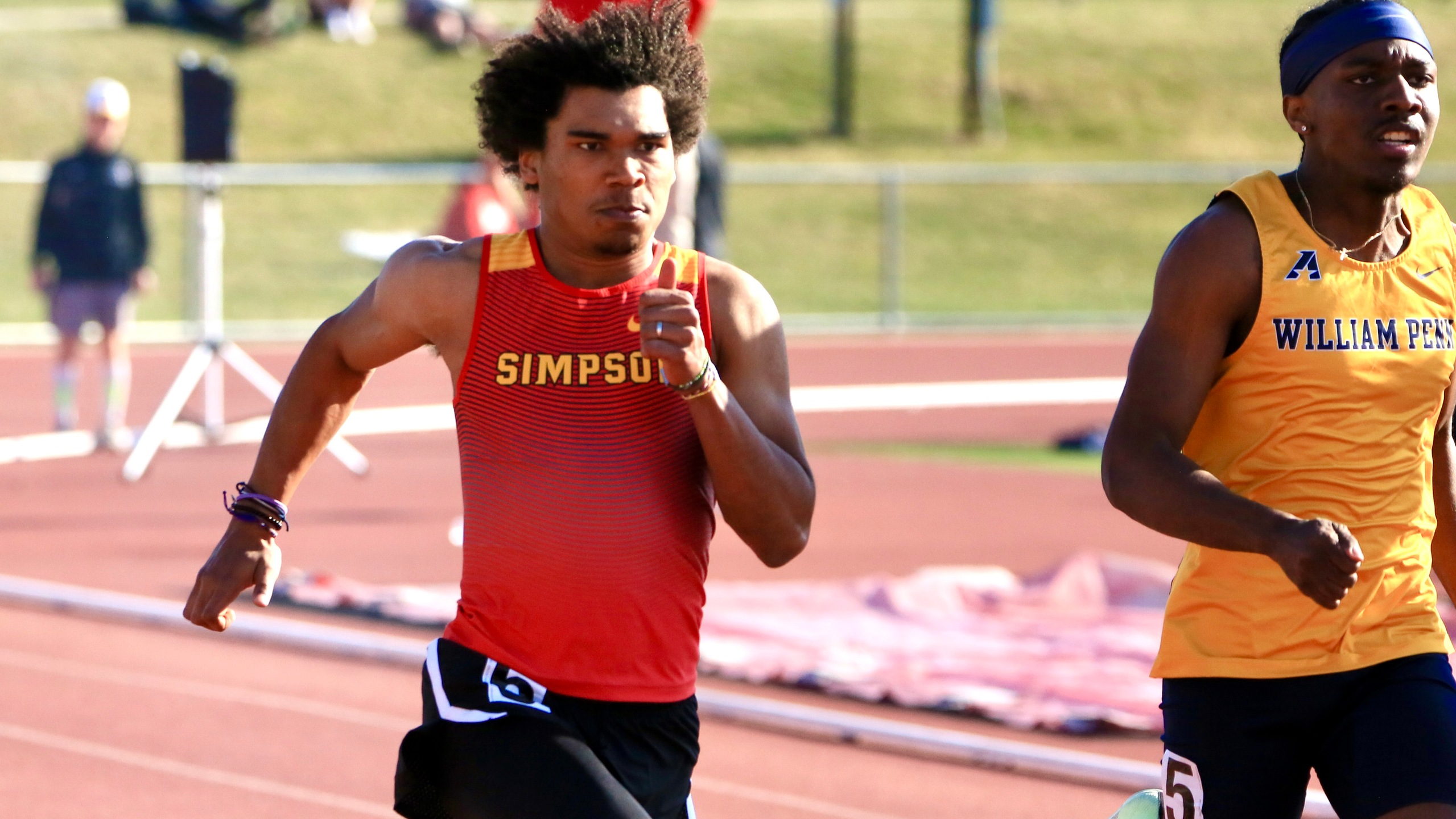 Freshman Kendrick Achebe (photo by Jared Oosterhuis)