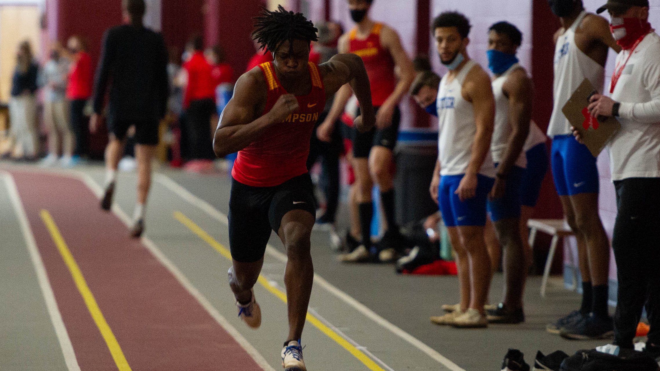 Senior Ulysses Patterson (photo by Luke Behaunek)