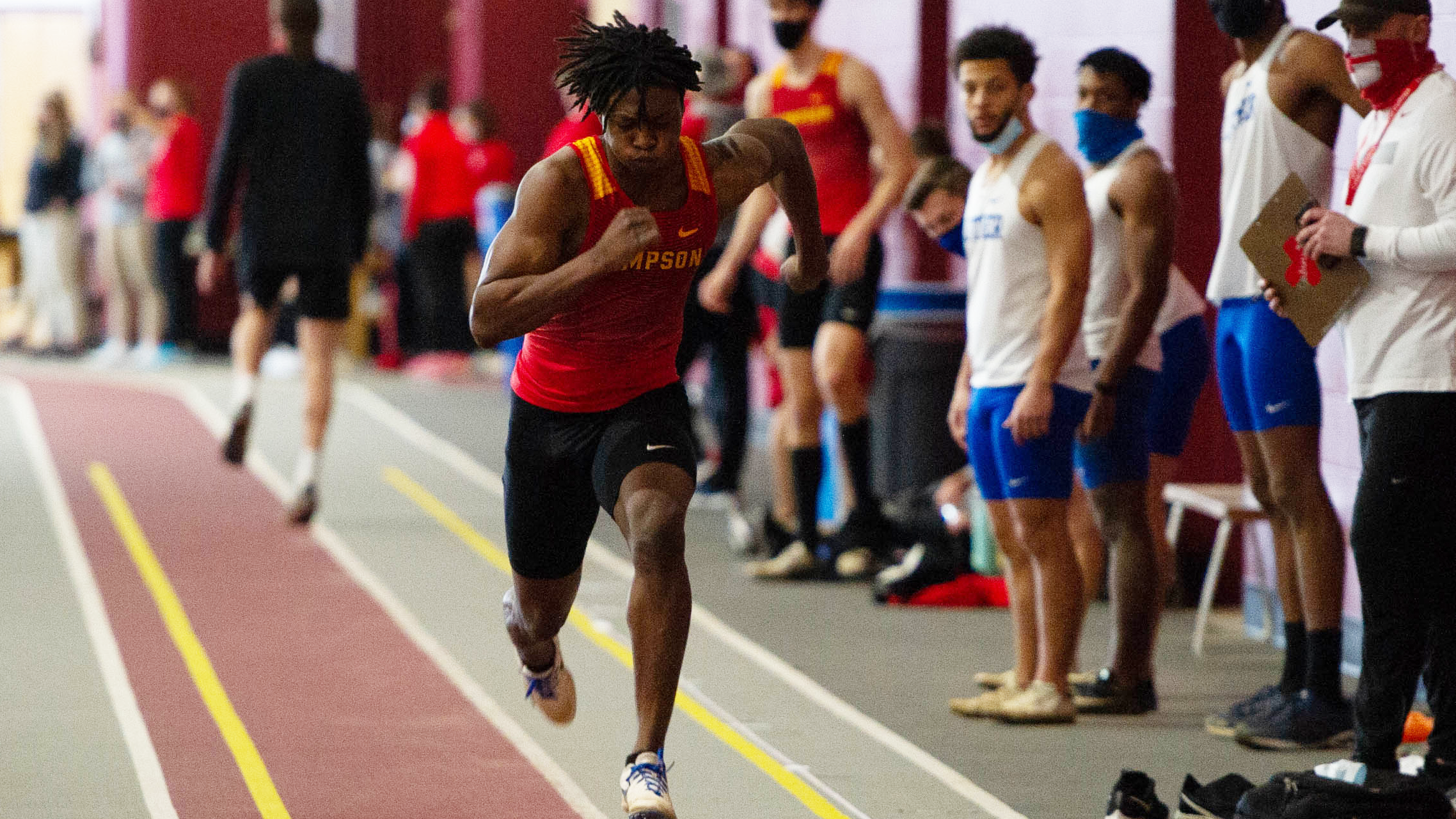 Senior Ulysses Patterson (photo by Luke Behaunek)
