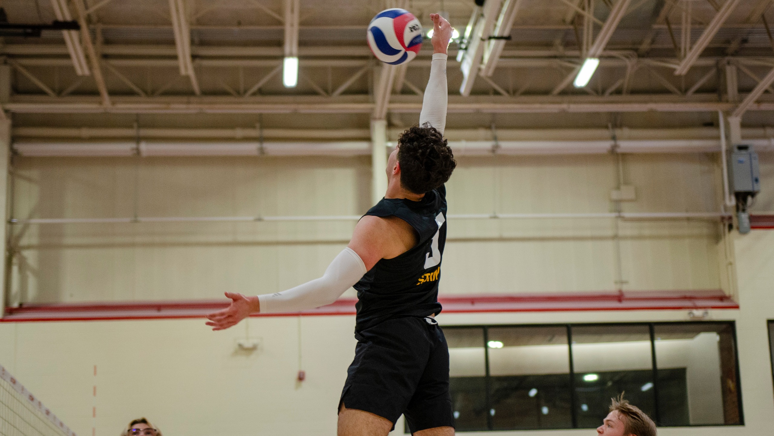 Freshman Ignacio Aguado Herranz (photo by Morgan Rosenbeck)
