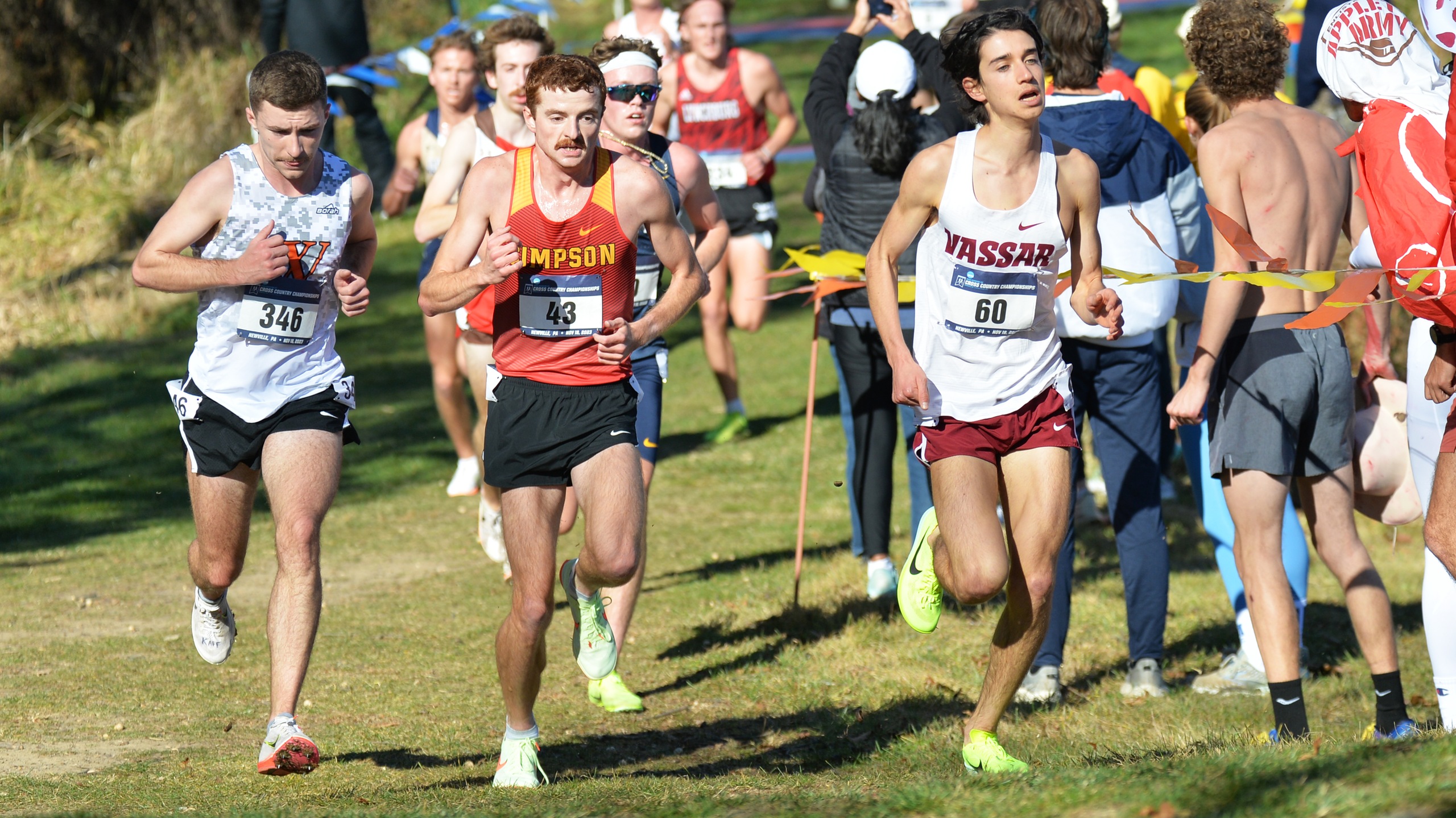 Senior Spencer Moon (middle). Photo by Ryan Coleman, D3photography.com
